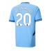 Maillot de foot Manchester City Bernardo Silva #20 Domicile vêtements 2024-25 Manches Courtes